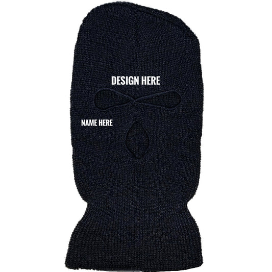 Custom name ski mask